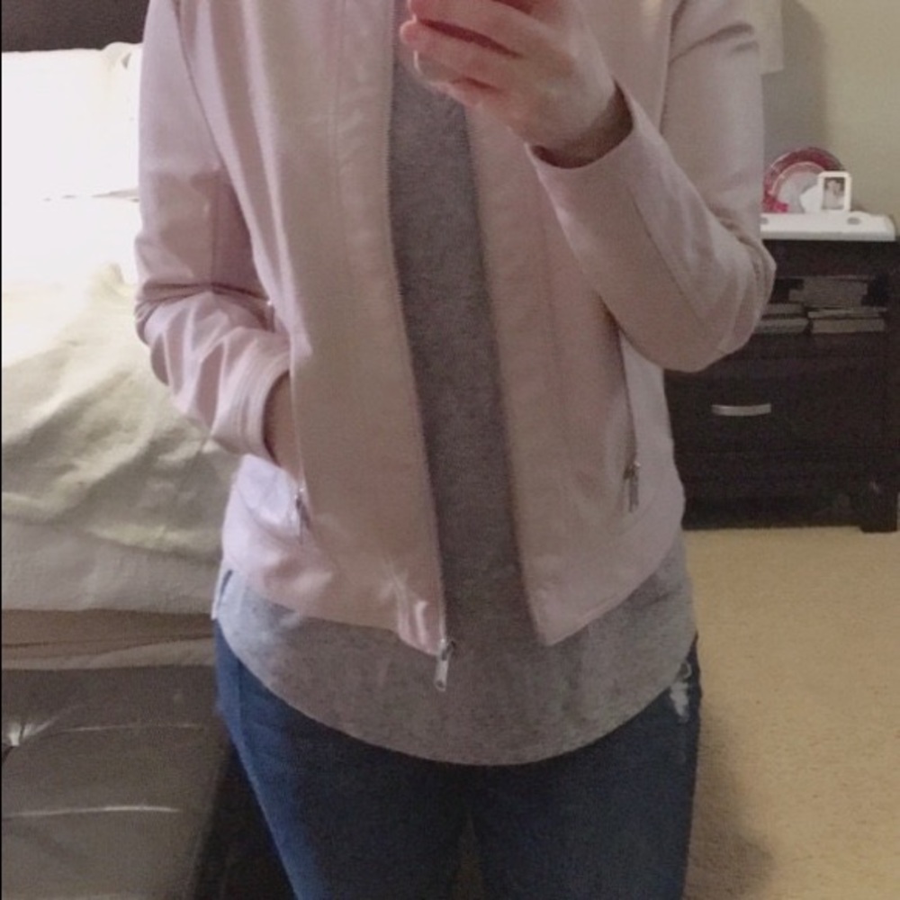 Vegan Leather Jacket - Picture 2 of 3